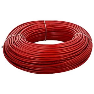 Polycab 0.5 Sqmm Single core Pvc Insulated Copper Flexible Frls Cable Red (100 Meters)