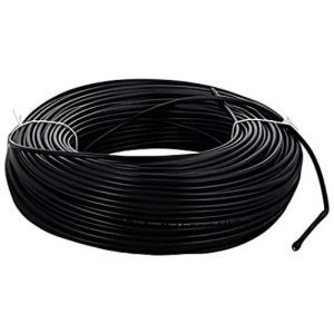 Polycab 0.5 Sqmm Single core Pvc Insulated Copper Flexible Frls Cable Black (100 Meters)