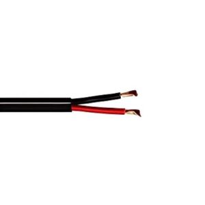 Polycab 0.5 Sqmm 2 core Black Copper Flexible Insulated Frls Cable (100 Meters)